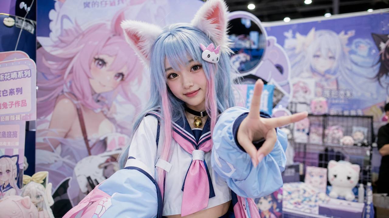陈美娇动漫cosplay视频